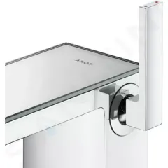Axor Umyvadlová baterie s výpustí Push-Open, chrom/zrcadlové sklo 47020000