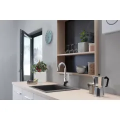 Hansgrohe Dřezová baterie M421-H220, chrom 71802000
