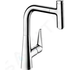 Hansgrohe Dřezová baterie s výsuvnou koncovkou, chrom 72822000