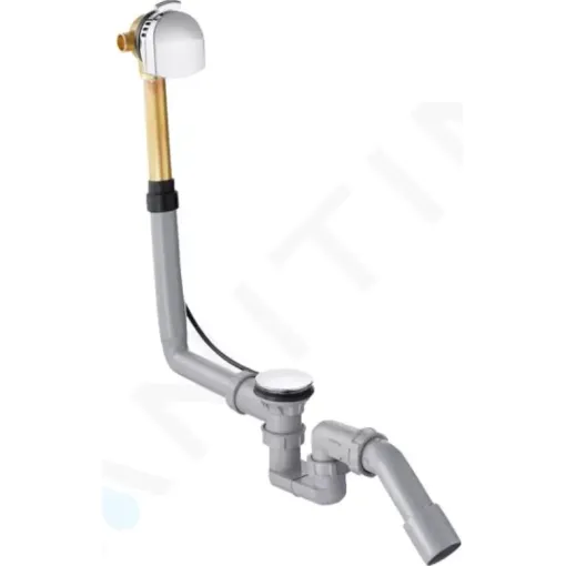 Hansgrohe Odtoková a přepadová souprava, chrom 58123000