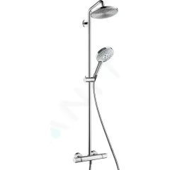 Hansgrohe Sprchový set Showerpipe 240 s termostatem, 3 proudy,  EcoSmart 9 l/min, chrom 27116000