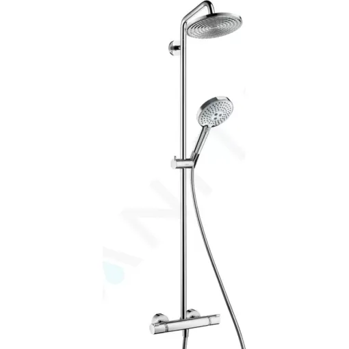 Hansgrohe Sprchový set Showerpipe 240 s termostatem, 3 proudy,  EcoSmart 9 l/min, chrom 27116000