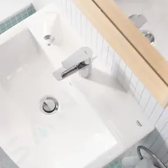 Grohe Umyvadlo 55x39 cm, s přepadem, 1 otvor pro baterii, alpská bílá 39440000