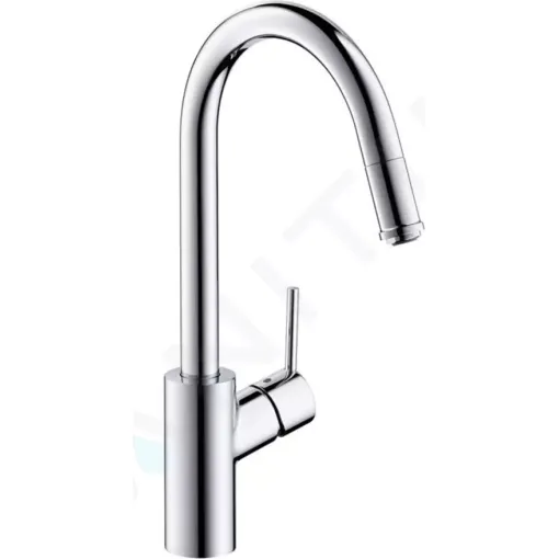 Hansgrohe Dřezová baterie M5214-H260 sklopná pod okno, s výsuvnou sprškou, sBOX, chrom 73864000