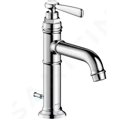 Axor Páková umyvadlová baterie 100 s odtokovou soupravou s táhlem, chrom 16515000