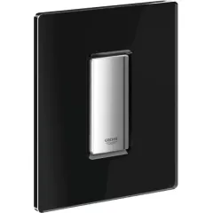 Grohe Ovládací tlačítko, chrom/sklo velvet black, černá 38846KS0