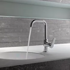 Kludi Umyvadlová baterie s otočným výtokem, chrom 320230575