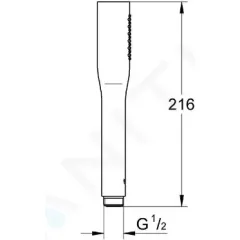 Grohe Sprchová hlavice, chrom 27367000