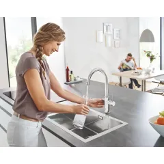 Grohe Dřezová baterie s chladícím zařízením a filtrací, chrom 31455001