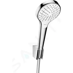 Hansgrohe Set sprchové hlavice, 4 proudy, držáku a hadice 1,25 m, bílá/chrom 26421400