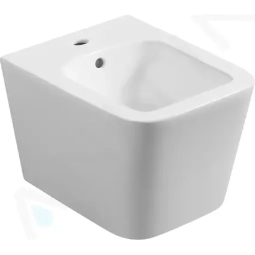 kielle Závěsný bidet, s přepadem, s otvorem pro baterii, bílá 30311000