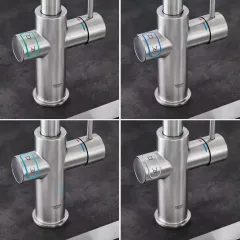 Grohe Dřezová baterie Connected, s chladícím zařízením a filtrací, supersteel 31539DC0