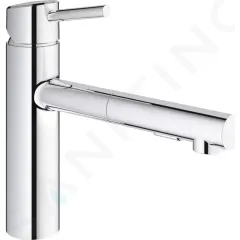 Grohe Dřezová baterie s výsuvnou sprškou, chrom 30273001