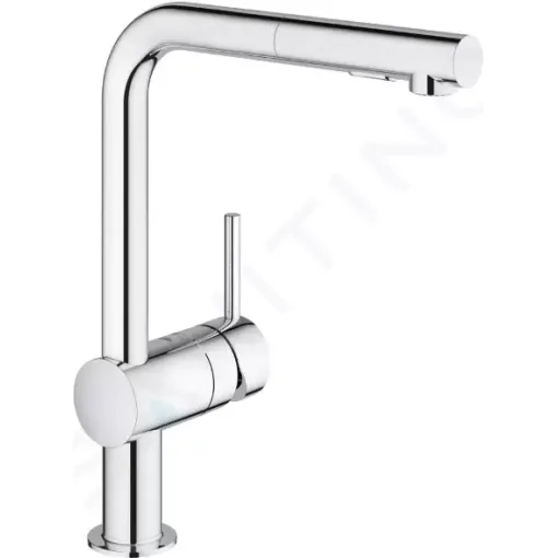 Grohe Dřezová baterie s výsuvnou sprškou, chrom 30274000