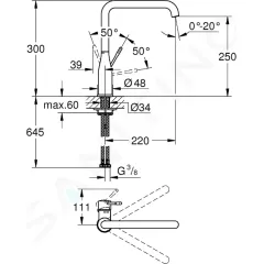 Grohe Dřezová baterie, supersteel 30269DC0
