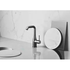 Grohe Umyvadlová baterie s výpustí, tmavý grafit 32628A01