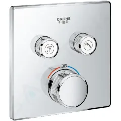 Grohe Termostatická baterie pod omítku se 2 ventily, chrom 29124000