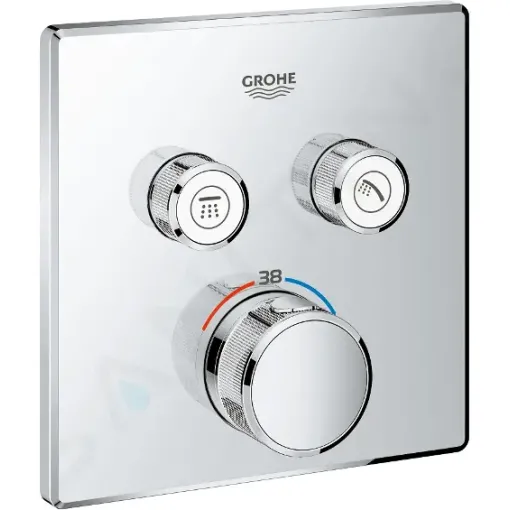 Grohe Termostatická baterie pod omítku se 2 ventily, chrom 29124000