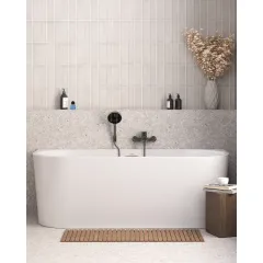 kielle Sprchová hlavice 130, 3 proudy, gun metal/černá 20402013