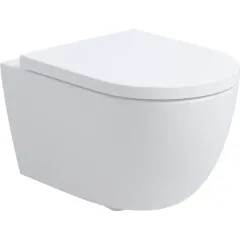 kielle Závěsné WC se sedátkem SoftClose, Rimless Vortex+, bílá 30102005