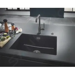 Grohe Dřezová baterie, kartáčovaný tmavý grafit 30269AL0
