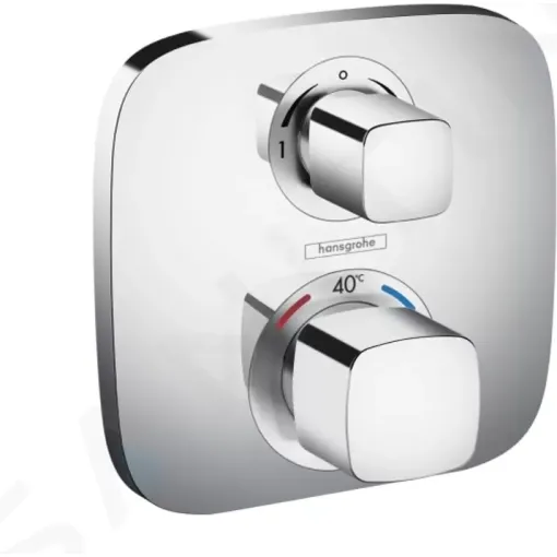 Hansgrohe Termostatická baterie pod omítku s uzavíracím a přepínacím ventilem, chrom 15708000