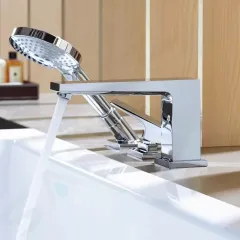 Hansgrohe Baterie na okraj vany, 3-otvorová instalace, chrom 32551000