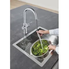 Grohe Dřezová baterie Connected, s chladícím zařízením a filtrací, chrom 31541000