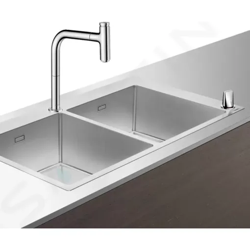 Hansgrohe Set dřezu a baterie C71-F765-10, chrom 43203000