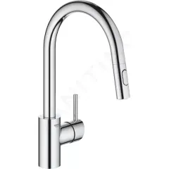 Grohe Dřezová baterie s výsuvnou sprškou, chrom 31483002
