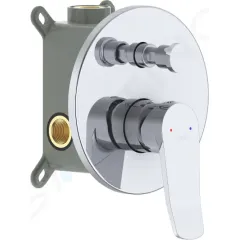 kielle Baterie pod omítku pro 2 spotřebiče, s tělesem, chrom 10327200