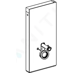 Geberit Sanitární modul pro závěsné WC, 101 cm, boční přívod vody, bílá 131.022.SI.5