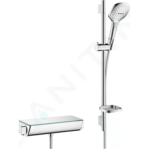 Hansgrohe Sprchový set 120 s termostatem Ecostat Select, 3 proudy, chrom 27038000