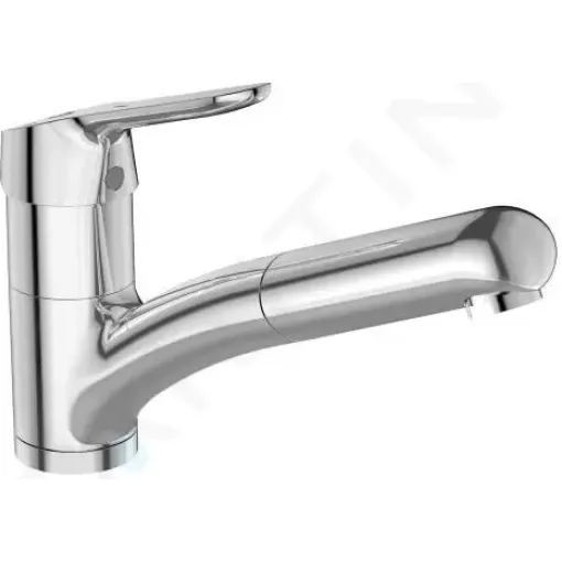 Ideal Standard Dřezová baterie s výsuvnou sprškou, BlueStart, chrom BC143AA