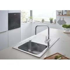 Grohe Dřezová baterie s výsuvnou sprškou, chrom 32322002