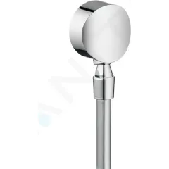 Hansgrohe Připojení hadice Fixfit S se zpětným ventilem a kulovým kloubem, chrom 27506000