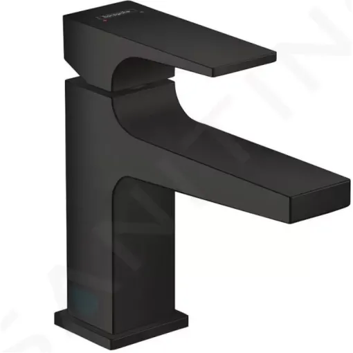 Hansgrohe Umyvadlová baterie s výpustí Push-Open, matná černá 32500670