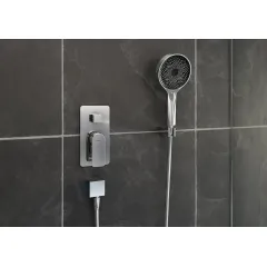 kielle Baterie pod omítku pro 2 spotřebiče, s tělesem, chrom 10318200