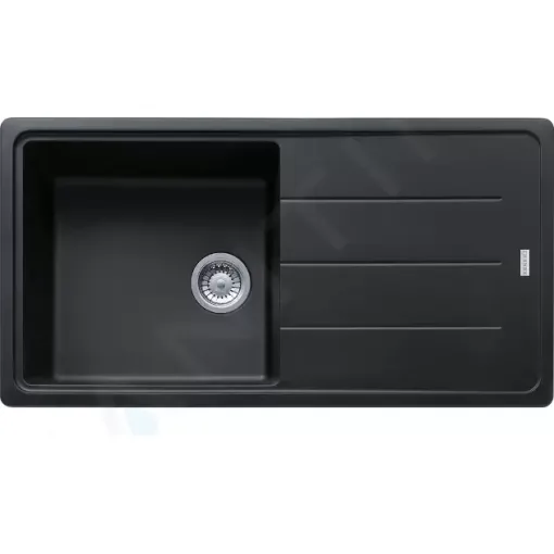 Franke Fragranitový dřez BFG 611, 97x50 cm, onyx 114.0285.305