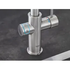 Grohe Dřezová baterie s chladícím zařízením a filtrací, supersteel 31455DC1
