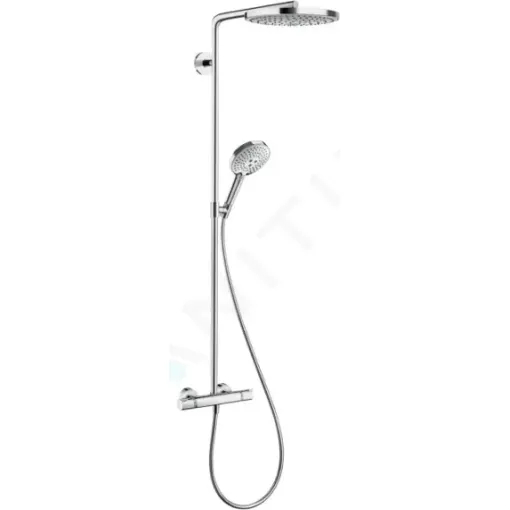 Hansgrohe Sprchový set s termostatem, 24 cm, 2 proudy, chrom 27129000