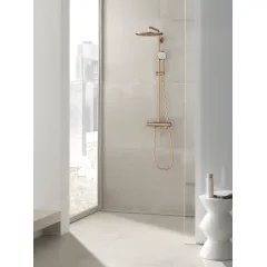 Grohe Sprchový set 310 s termostatem, 3 proudy, kartáčovaný Warm Sunset 26075DL0