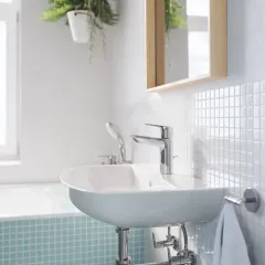 Grohe Umyvadlo 55x39 cm, s přepadem, 1 otvor pro baterii, alpská bílá 39440000