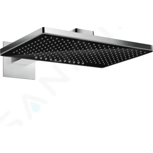 Hansgrohe Hlavová sprcha 460, 2 proudy, sprchové rameno 46 cm, černá/chrom 24005600