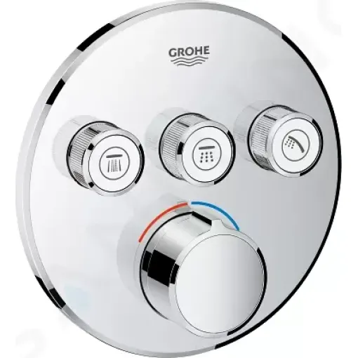 Grohe Baterie pod omítku se 3 výstupy, chrom 29146000