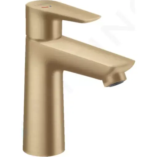 Hansgrohe Umyvadlová baterie s výpustí, CoolStart, kartáčovaný bronz 71713140