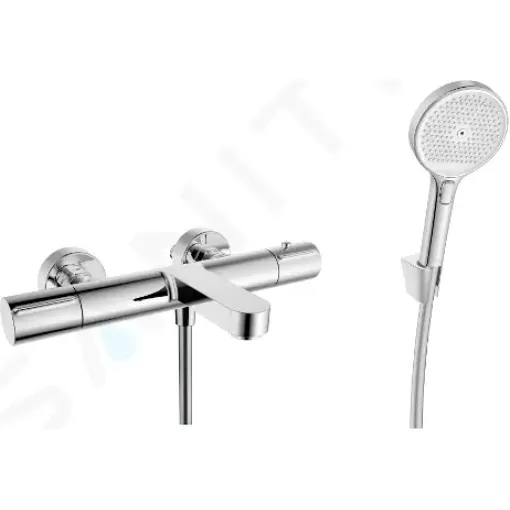 kielle Termostatická vanová baterie s příslušenstvím EcoSpare, chrom 10302SNT30