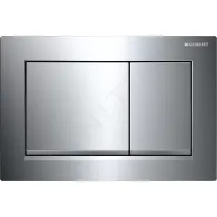 Geberit Ovládací tlačítko splachování, lesklý chrom/chrom mat 115.080.KH.1