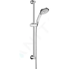 Hansgrohe Set sprchové hlavice 100 Air, 3 proudy, tyče 0,65 m a hadice, chrom 27843000