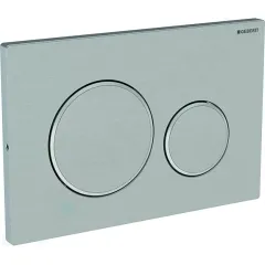 Geberit Ovládací tlačítko splachování, přišroubovatelné, nerezová ocel 115.889.SN.1